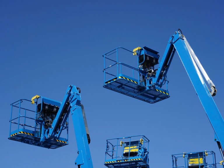 Genie Z45-25J boom lift supplied through boom lift finance for a Midlands groundworks company